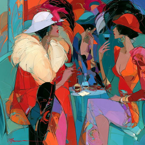 Isaac Maimon style (Painters), Midjourney V8.2