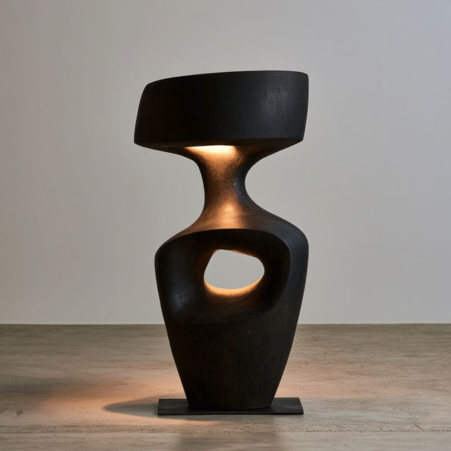 Isamu Noguchi style, Midjourney V8.2, render 4 of 4