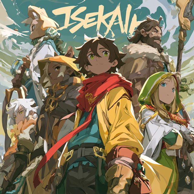 Isekai anime style style, Midjourney V8.2, render 2 of 4