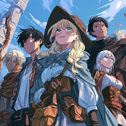 Isekai anime style style (Genres), Midjourney V8.2