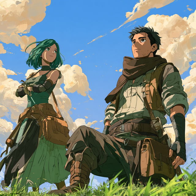 Isekai anime style style, Midjourney V8.2, render 4 of 4