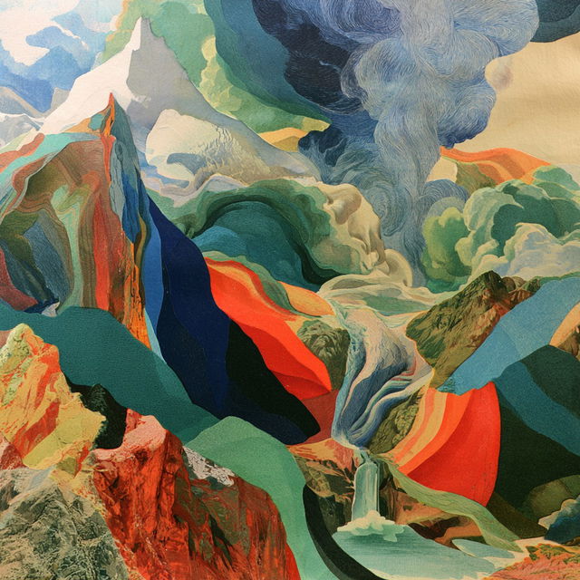 Ithell Colquhoun style, Midjourney V8.2, render 4 of 4