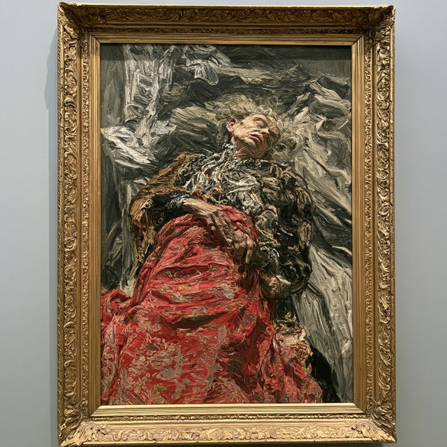 Ivan Albright style, Midjourney V8.2, render 2 of 4