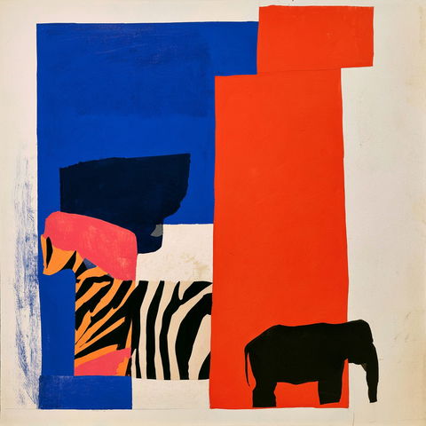 Ivan Chermayeff style (Designers), Midjourney V8.2