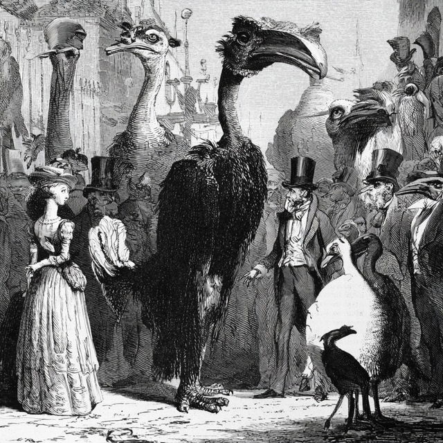 J. J. Grandville style, Midjourney V8.2, render 2 of 4