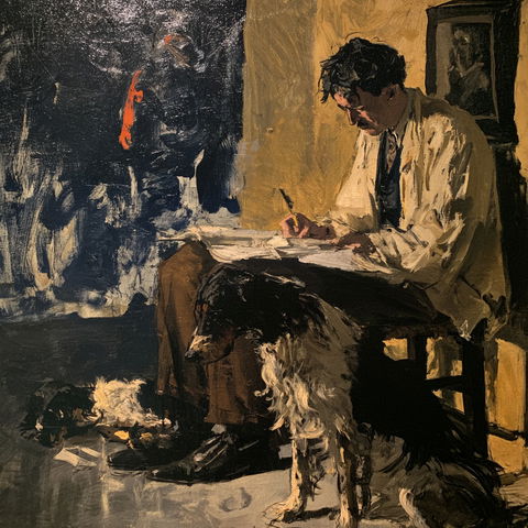 Jack Butler Yeats style (Painters), Midjourney V8.2