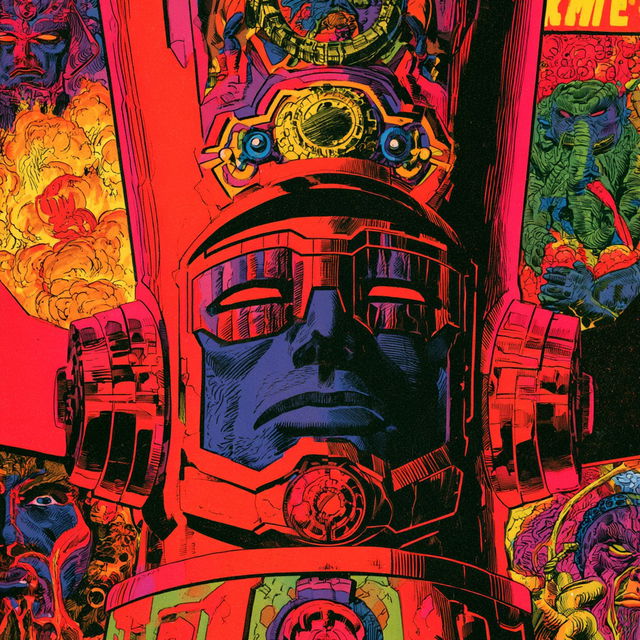 Jack Kirby style, Midjourney V8.2, render 4 of 4