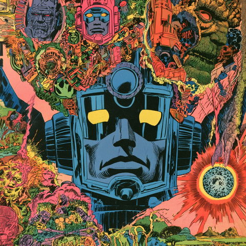 Jack Kirby style (Illustrators), Midjourney V8.2