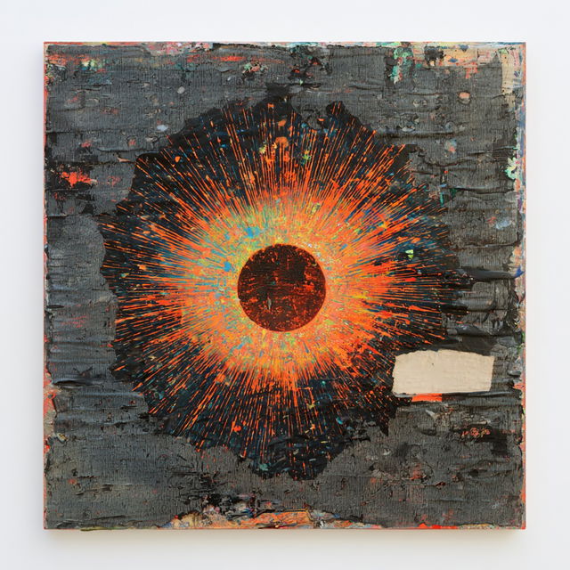 Jack Whitten style, Midjourney V8.2, render 4 of 4
