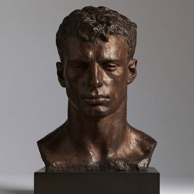 Jacob Epstein style, Midjourney V8.2, render 3 of 4