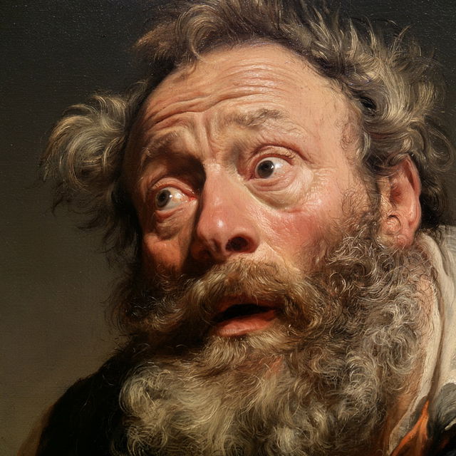 Jacob Jordaens style, Midjourney V8.2, render 2 of 4