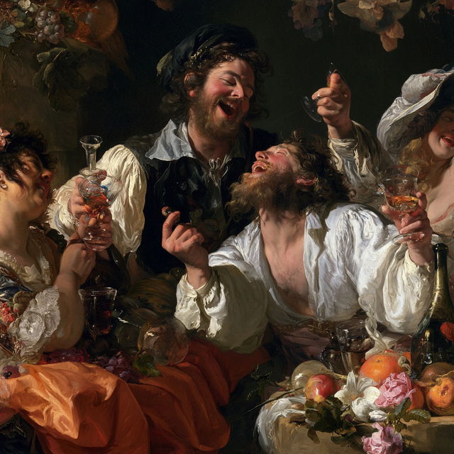 Jacob Jordaens style, Midjourney V8.2, render 1 of 4