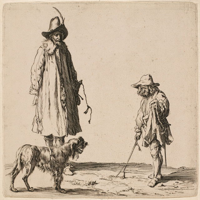 Jacques Callot style, Midjourney V8.2, render 2 of 4