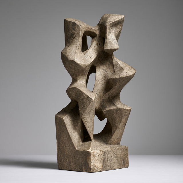Jacques Lipchitz style, Midjourney V8.2, render 4 of 4
