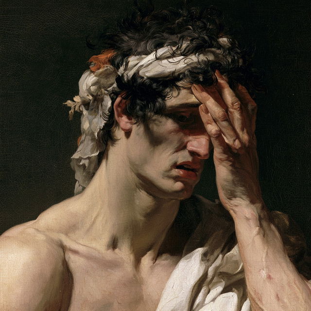 Jacques-Louis David style, Midjourney V8.2, render 2 of 4