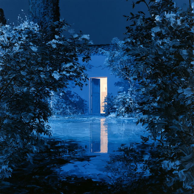 Jacques Monory style, Midjourney V8.2, render 2 of 4