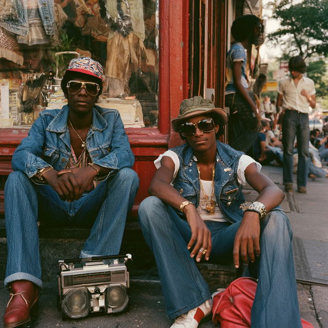 Jamel Shabazz style, Midjourney V8.2, render 3 of 4