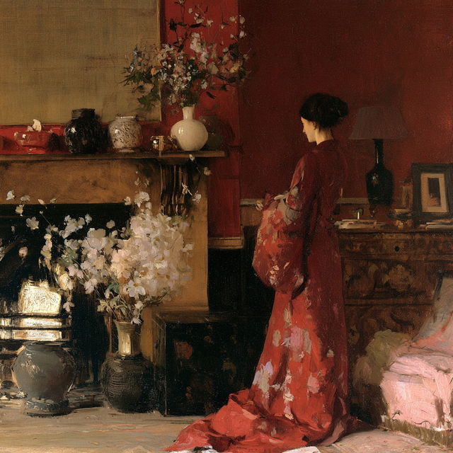 James Abbott McNeill Whistler style, Midjourney V8.2, render 4 of 4