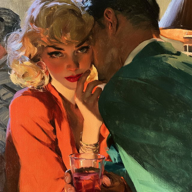 James Avati style, Midjourney V8.2, render 1 of 4