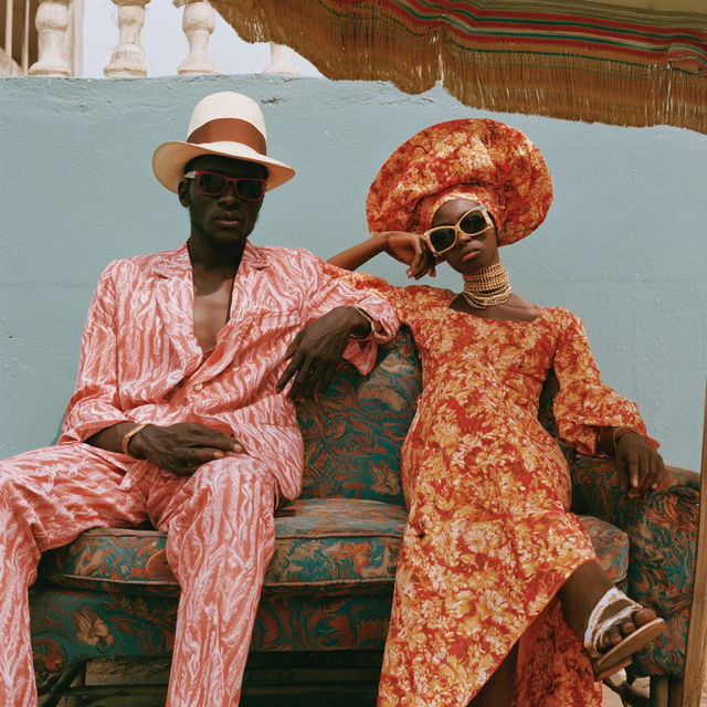 James Barnor style, Midjourney V8.2, render 2 of 4