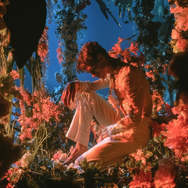 James Bidgood style, Midjourney V8.2, render 3 of 4