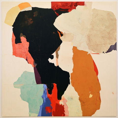 James Brooks style (Painters), Midjourney V8.2