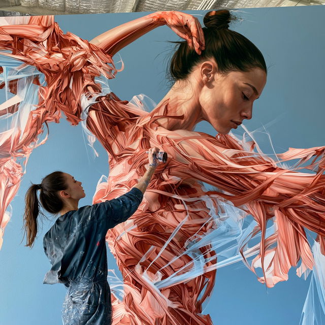 James Bullough style, Midjourney V8.2, render 3 of 4
