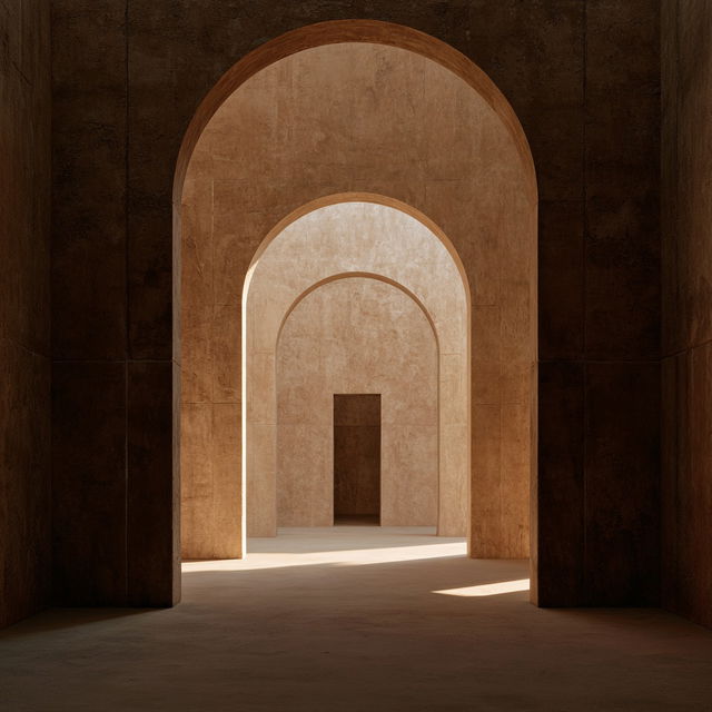 James Casebere style, Midjourney V8.2, render 4 of 4