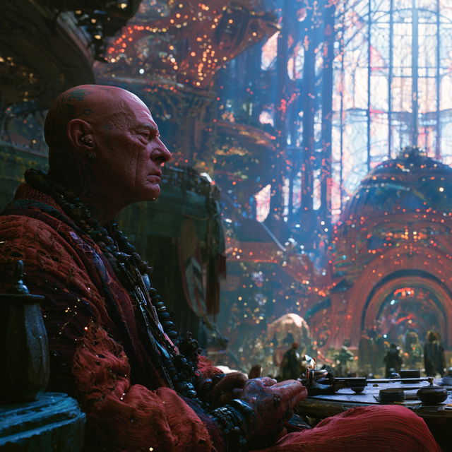 James Gunn style, Midjourney V8.2, render 1 of 4