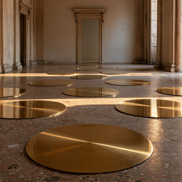 James Lee Byars style, Midjourney V8.2, render 1 of 4