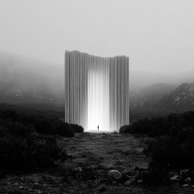 James Nizam style, Midjourney V8.2, render 2 of 4