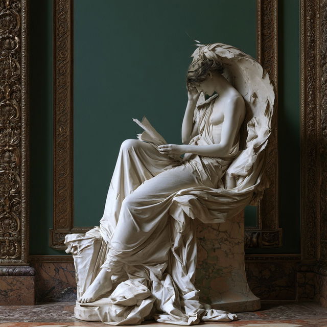 James Pradier style, Midjourney V8.2, render 2 of 4
