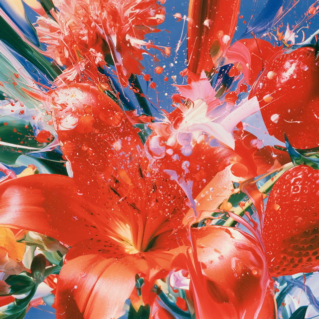 James Rosenquist style, Midjourney V8.2, render 4 of 4