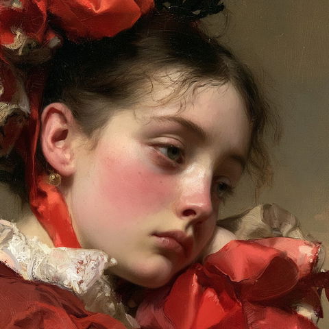 James Sant style (Painters), Midjourney V8.2