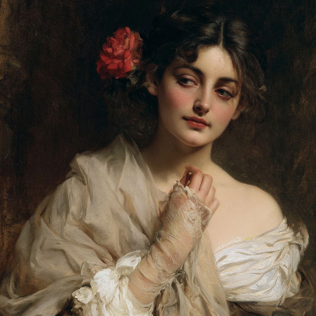 James Sant style, Midjourney V8.2, render 4 of 4