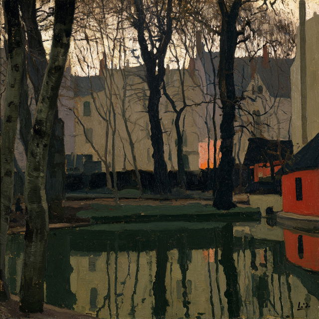 James Wilson Morrice style, Midjourney V8.2, render 4 of 4