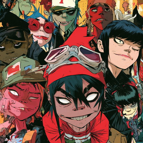 Jamie Hewlett style (Illustrators), Midjourney V8.2
