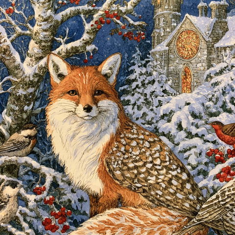 Jan Brett style (Illustrators), Midjourney V8.2
