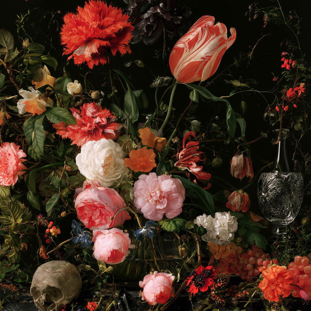 Jan Davidsz de Heem style, Midjourney V8.2, render 4 of 4