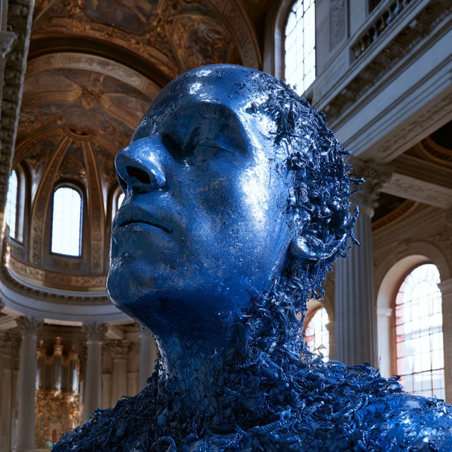 Jan Fabre style, Midjourney V8.2, render 4 of 4