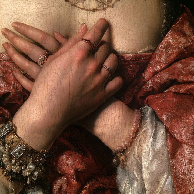 Jan Gossaert style, Midjourney V8.2, render 3 of 4