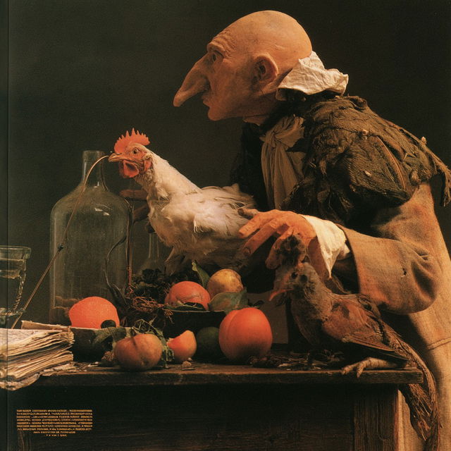 Jan Svankmajer style, Midjourney V8.2, render 3 of 4