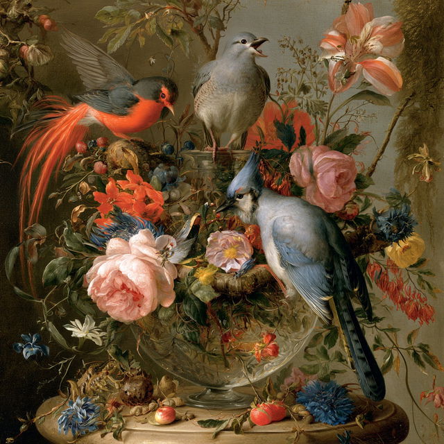 Jan van Kessel the Elder style, Midjourney V8.2, render 4 of 4