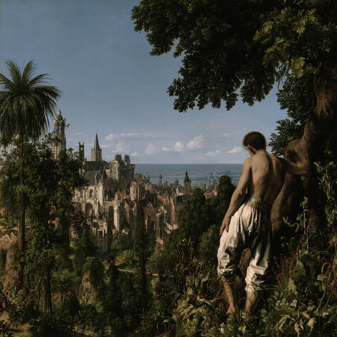 Jan van Scorel style (Painters), Midjourney V8.2