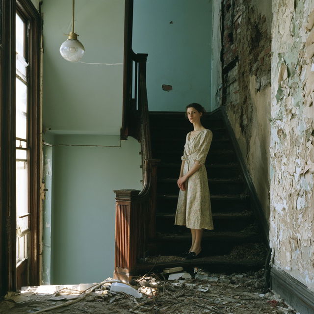 Janet Delaney style, Midjourney V8.2, render 3 of 4