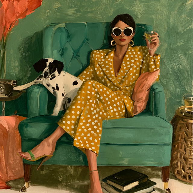 Janet Hill style, Midjourney V8.2, render 2 of 4