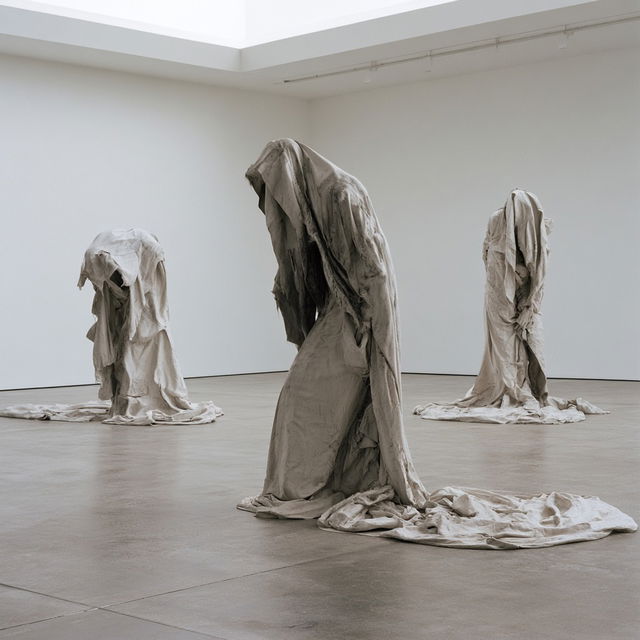 Janine Antoni style, Midjourney V8.2, render 3 of 4