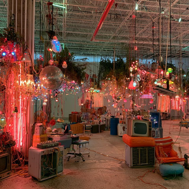 Jason Rhoades style, Midjourney V8.2, render 4 of 4