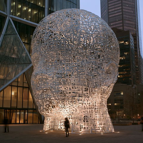 Jaume Plensa style (Various), Midjourney V8.2