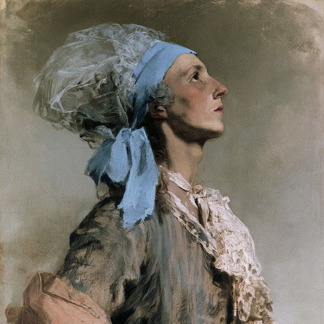 Jean-Antoine Watteau style, Midjourney V8.2, render 1 of 4